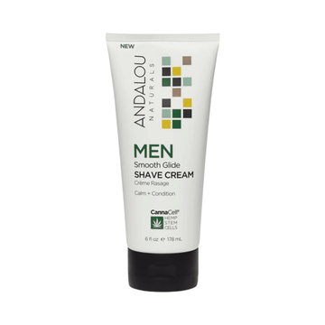 Andalou Naturals Men Smooth Glide Shave Cream