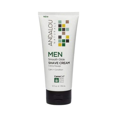 Andalou Naturals Men Smooth Glide Shave Cream