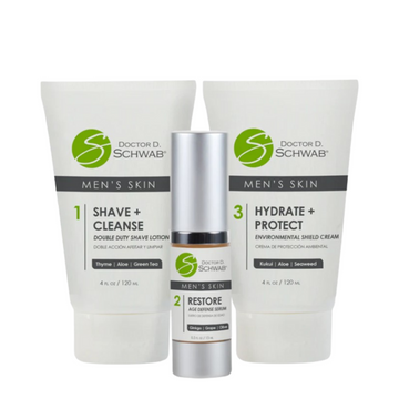 Doctor D Schwab Men's Full Size Skin Care Set