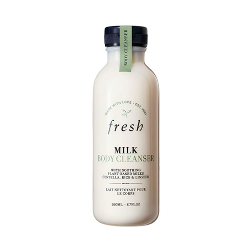 Fresh Milk Body Cleanser - Soft Skin Cleanser in sleek 260ml packaging, ideal for nourishing and conditioning sensitive skin.
