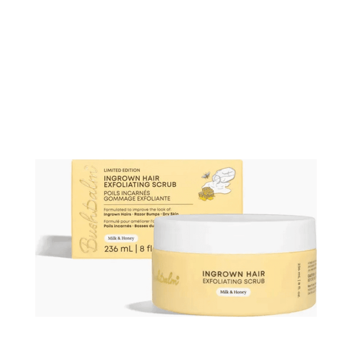 Bushbalm Milk and Honey Exfoliating Scrub Ingrown Hair