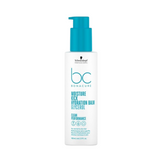 Schwarzkopf Bonacure Moisture Kick Hydration Balm Hair Treatment with glycerol, ideal for dry hair, 5.07 fl oz size in sleek white packaging.