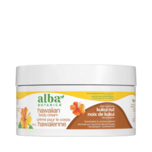 Alba Botanica Moisturizing Kukui Nut Body Cream