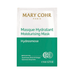 Mary Cohr Moisturizing Mask in zakjes van 8 ml, ontworpen om de droge gezichtshuid diep te hydrateren en te verjongen met Aquasmoses en Mangoboter.