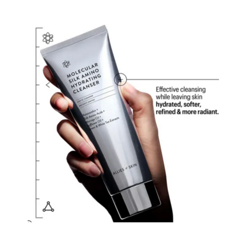 皮膚分子シルクアミノ潤いクレンザーの同盟国