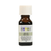 Pure Aura Cacia Myrrh eterisk olja i bärnstensfärgad glasflaska med vitt lock, perfekt för livsstilsaromterapi och doftapplikationer i hemmet.