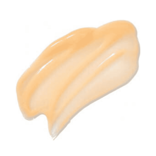 Texture swatch of Skinbetter Science Mystro Active Balance Serum showing smooth, golden-toned formula for face treatment and skin improvement.