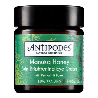 Crème contour des yeux éclaircissante au miel de Manuka Antipodes