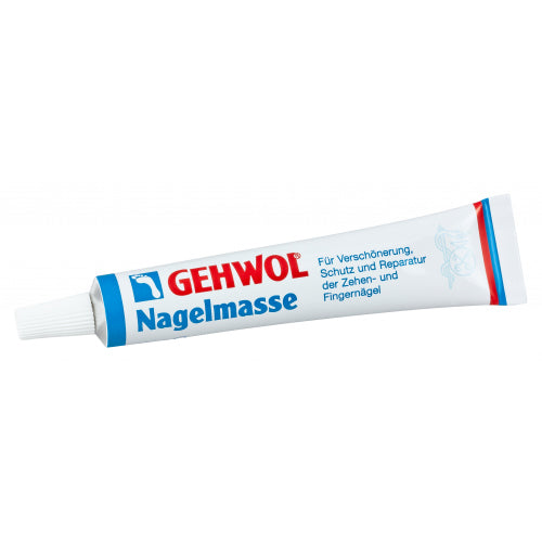 Gehwol Nail Compound tube for hand and foot treatment. Strengthens broken nails and protects against further damage.