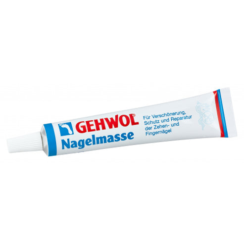Gehwol Nail Compound tube for hand and foot treatment. Strengthens broken nails and protects against further damage.