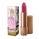 Karen Murrell Lipstick - Natural Nude Lipstick | 4 ml / 0.14 oz in classic red with glamorous box art of a woman in a red feathered dress.