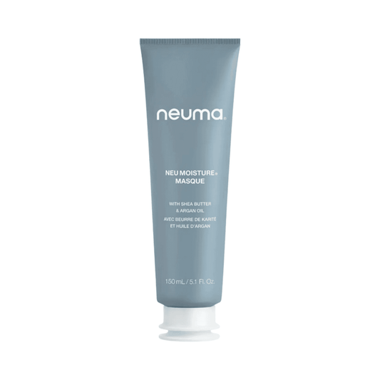 Neuma NeuMoisture Masque - Hydrating Hair Masque med sheasmör och arganolja i en 150mL tub för djup fukt och glans.