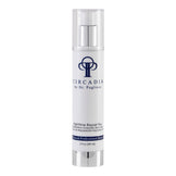 Luxury Circadia Night time Repair PLUS face serum in a sleek white 2 oz pump bottle, ideal for mature skin rejuvenation overnight.