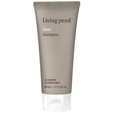 Living Proof No Frizz Shampoo - Frizz Control Shampoo in 60ml travel size tube for dry, frizzy hair. Ideal for smoothing and nourishing hair on the go.