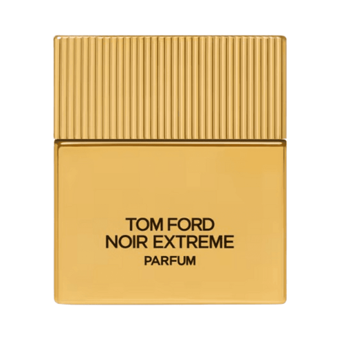 Tom Ford Noir Extreme Parfum - Bold gold packaging for this sensual men's fragrance. Ideal for sophisticated personal care and grooming routines.
