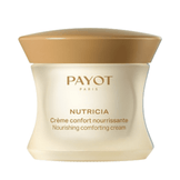 Payot Cream - Nourishing Skin Cream in elegant packaging, formulated with ginseng and honey for sensitive skin care.