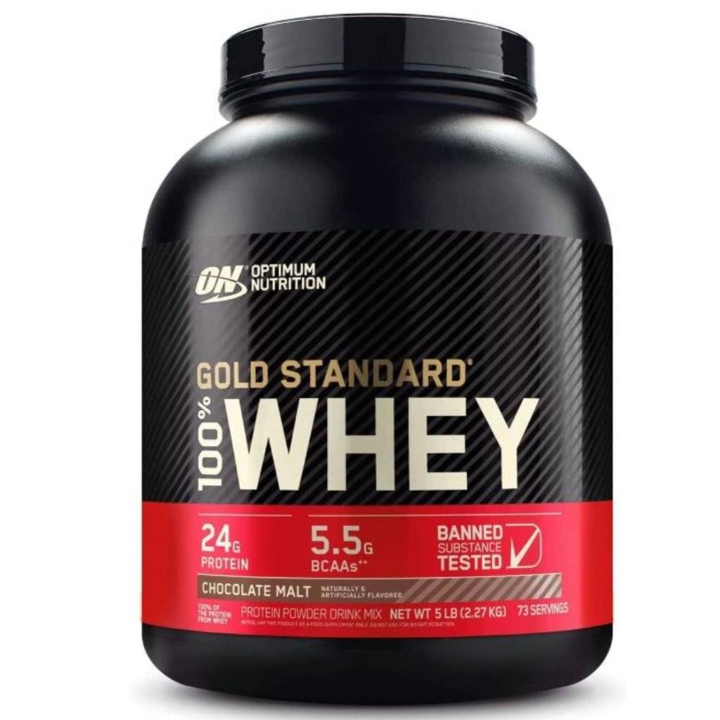 Optimum Nutrition GOLD STANDARD 100% WHEY, 5lb