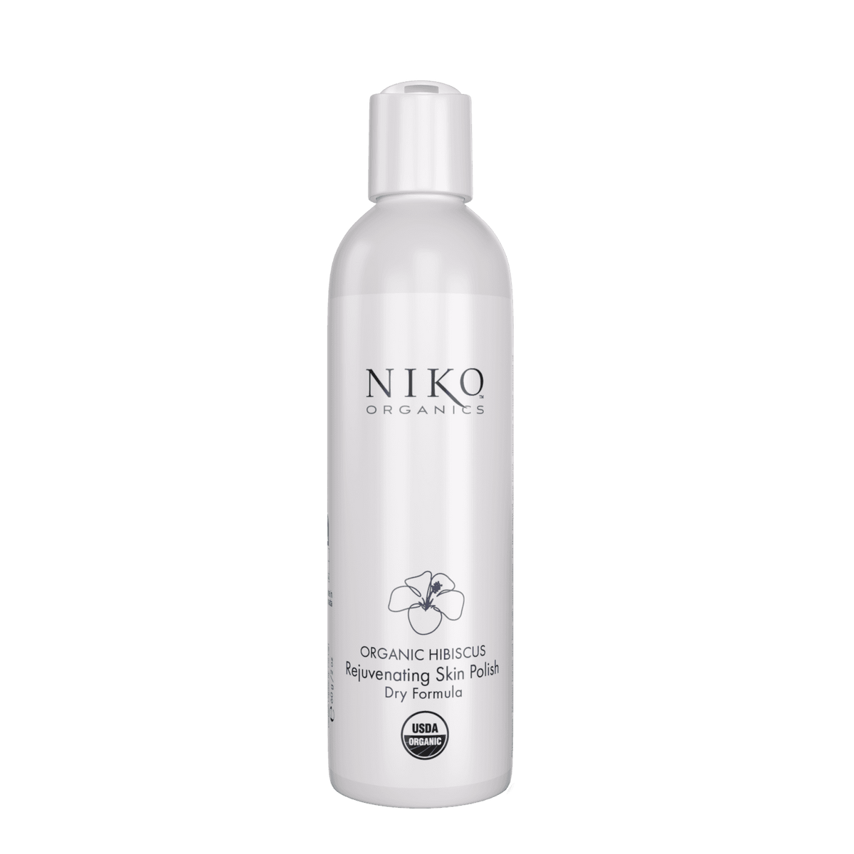 ORGANIC HIBISCUS ANTI-AGING SKIN POLISH & DRY CLEANSER