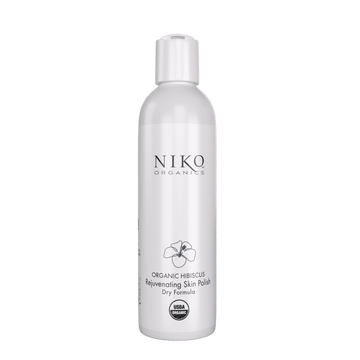ORGANIC HIBISCUS ANTI-AGING SKIN POLISH & DRY CLEANSER