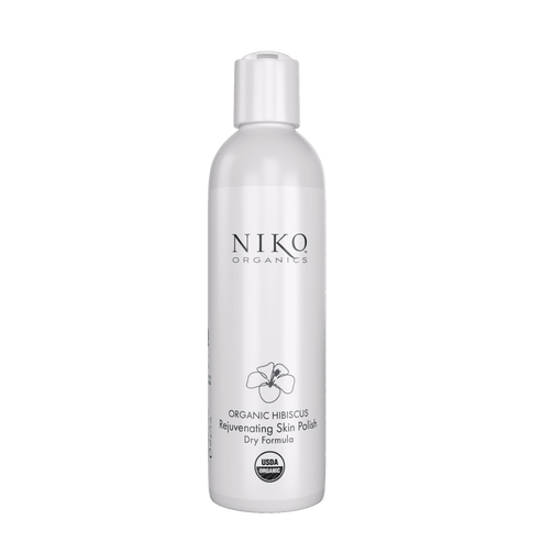ORGANIC HIBISCUS ANTI-AGING SKIN POLISH & DRY CLEANSER