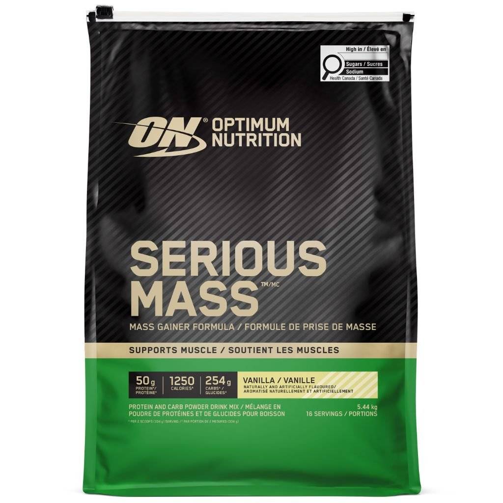 Optimum Nutrition SERIOUS MASS, 12lbs