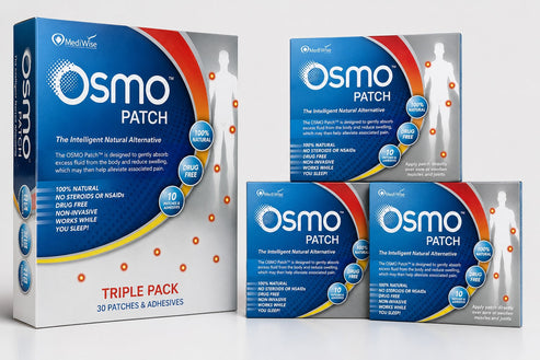 Osmo™ Patch by MediWise™ – Natural Pain & Inflammation Relief Pads | 10 Patches