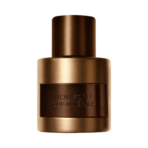 Tom Ford Oud Minerale Perfume - Woody Marine Fragrance for men in a sleek bronze bottle, ideal for luxury personal care and grooming.