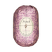 Fresh Oval Soap - Freesia | Shea Butter Moisturizing, 250g bar i dekorativ emballasje for luksuriøs bad- og kroppspleierutine.