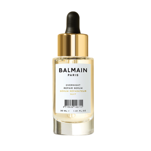 Balmain Paris hår couture natten over reparation serum
