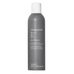 Shampoo per capelli secchi della linea Perfect Hair Day di Living Proof, ideale per il cuoio capelluto grasso e la cura dei capelli in movimento in un'elegante bottiglia grigia.