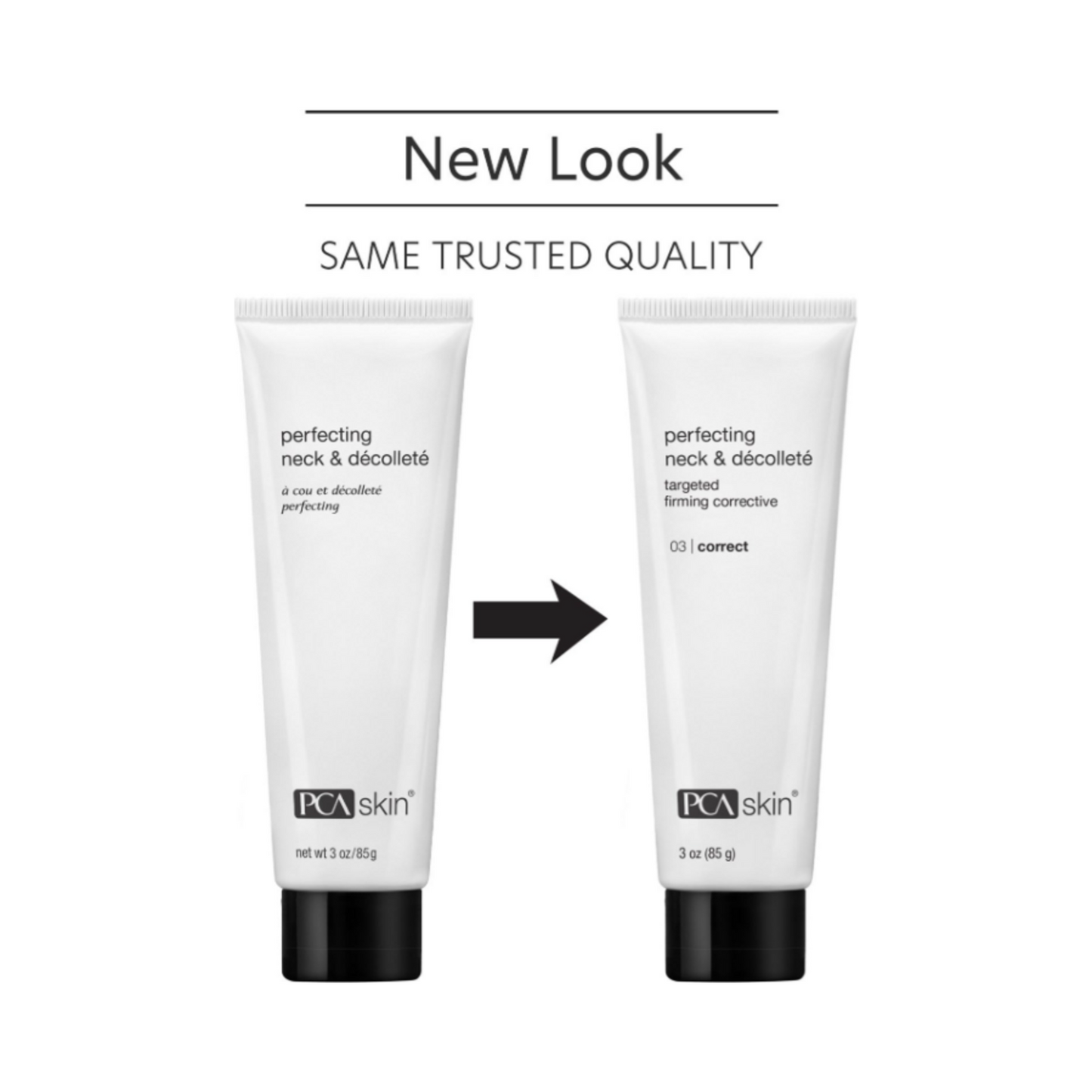 الجلد PCA مثالي الرقبة وديكليتي