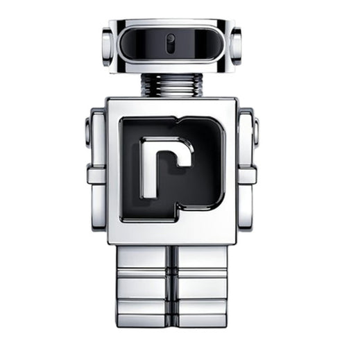 Paco Rabanne Phantom fragrance - robot-inspired bottle design. A modern, magnetic scent for men under lifestyle and personal care.