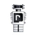 Paco Rabanne Phantom Eau de Toilette dal design cromato robot. Una fragranza maschile eccezionale nei profumi e nelle colonie di salute e bellezza.