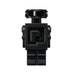 Parfum pour homme Paco Rabanne Phantom Parfum au design futuriste de robot noir, idéal pour les collections de parfums corporels et lifestyle.