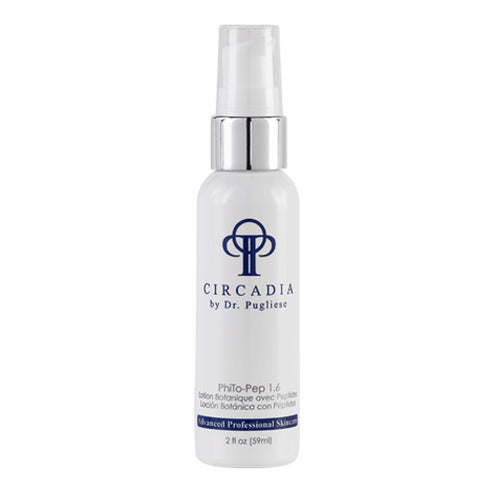 Buy online Circadia PhiTo-Pep 1.6 moisturiser in a 59ml white pump bottle, ideal for dry and mature skin with peptide-rich hydration.