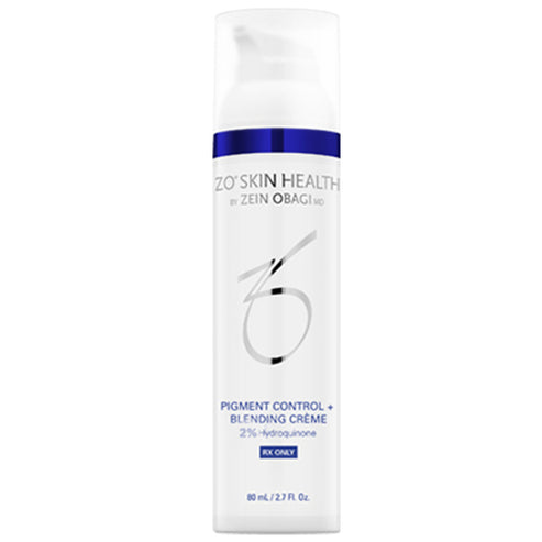 ZO Skin Health Pigment Control + Blending Creme with 2% hydroquinone for targeted skin pigmentation treatment in face serum category.