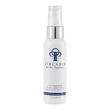 Circadia Post Peel Balm in a 2 fl oz pump bottle for calming and hydrating post-procedure skin. Ideal for brightening and skin comfort.