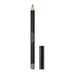Lápis de sobrancelha Sothys Powdery Finish - 10 Taupe, 1 peça com ponta cinza macia e corpo preto elegante, ideal para definição natural das sobrancelhas.