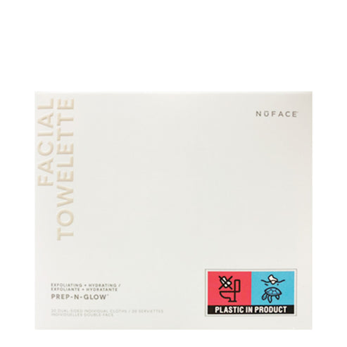 Nuface prep-n-glød dobbeltsidet klude