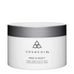 CosMedix Prep and Reset dubbelzijdige exfoliërende gezichtspads met melkzuur in een strak wit potje met zilveren deksel voor revitaliserende huidverzorging.