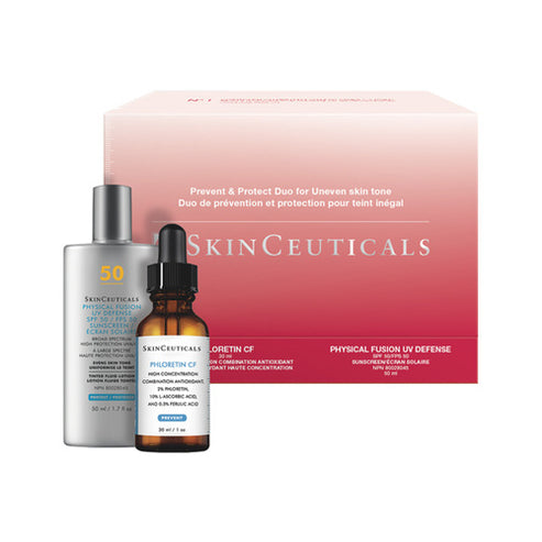 Skinceuticals forhindrer og beskytter duoen mod ujævn hudfarve