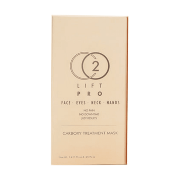 CO2Lift Pro Mask - In-Office & At-Home CO2 Treatment for face, eyes, neck, and hands. Carboxy therapy mask with no pain or downtime.