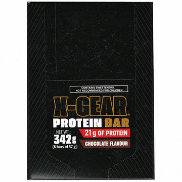 Protein World X-GEAR PROTEIN BARS, 6 Bars/Box