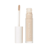 Jane Iredale Liquid Concealer 5ml with doe-foot applicator in shade 1W, ideal for fair skin with light gold undertones. Smooth, buildable coverage for face.