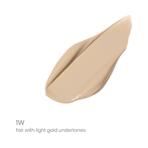 Swatch of Jane Iredale Liquid Concealer in shade 2N, fair with neutral undertones. Ideal for subtle correction and tone balancing.