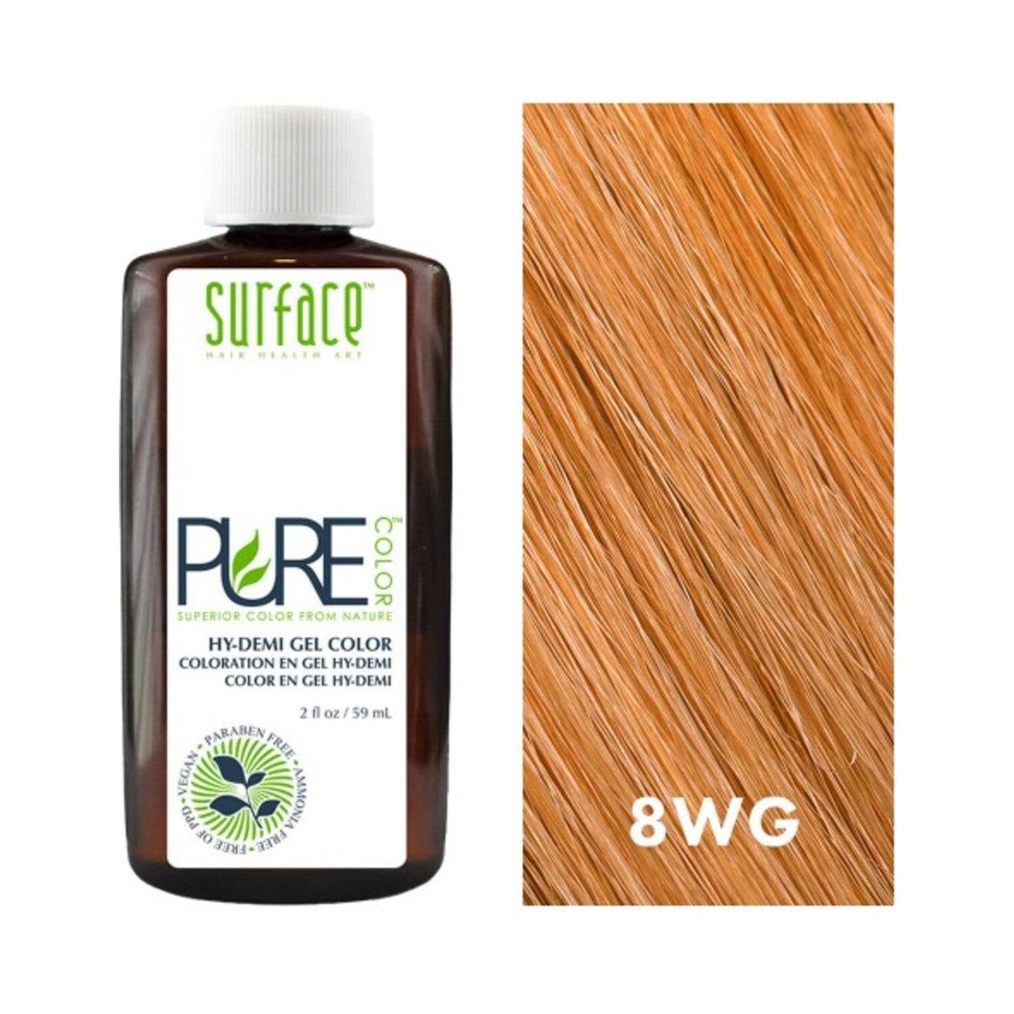 Surface Pure Color 8WG Peach Warm Gold