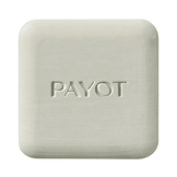 Purifying Cleansing Bar - Payot for blemish-prone skin, square soap bar with embossed logo. Ideal for face, chest, and back cleansing.