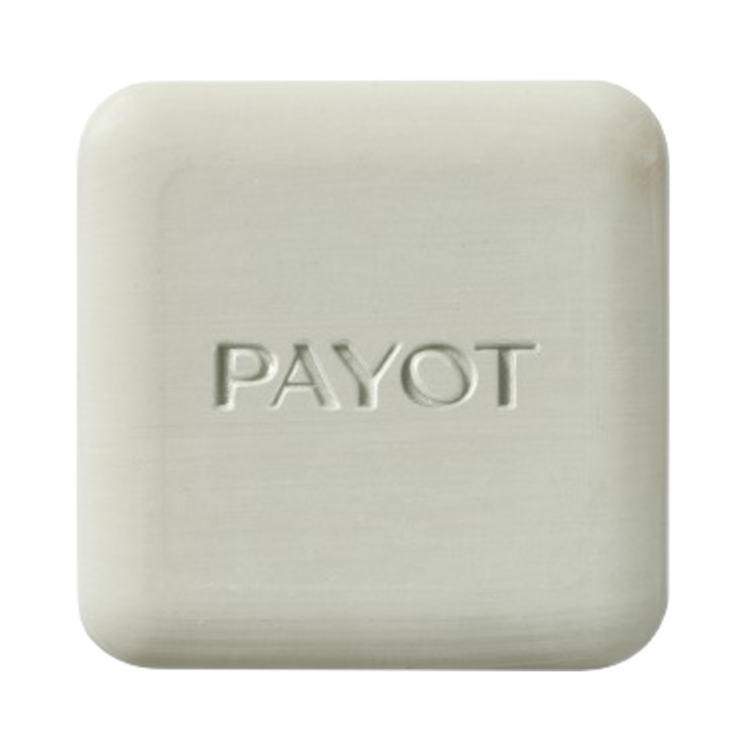 Payot Purifying Cleansing Bar, square solid soap for body wash and blemish care. Gentle formula for daily use on acne-prone skin.