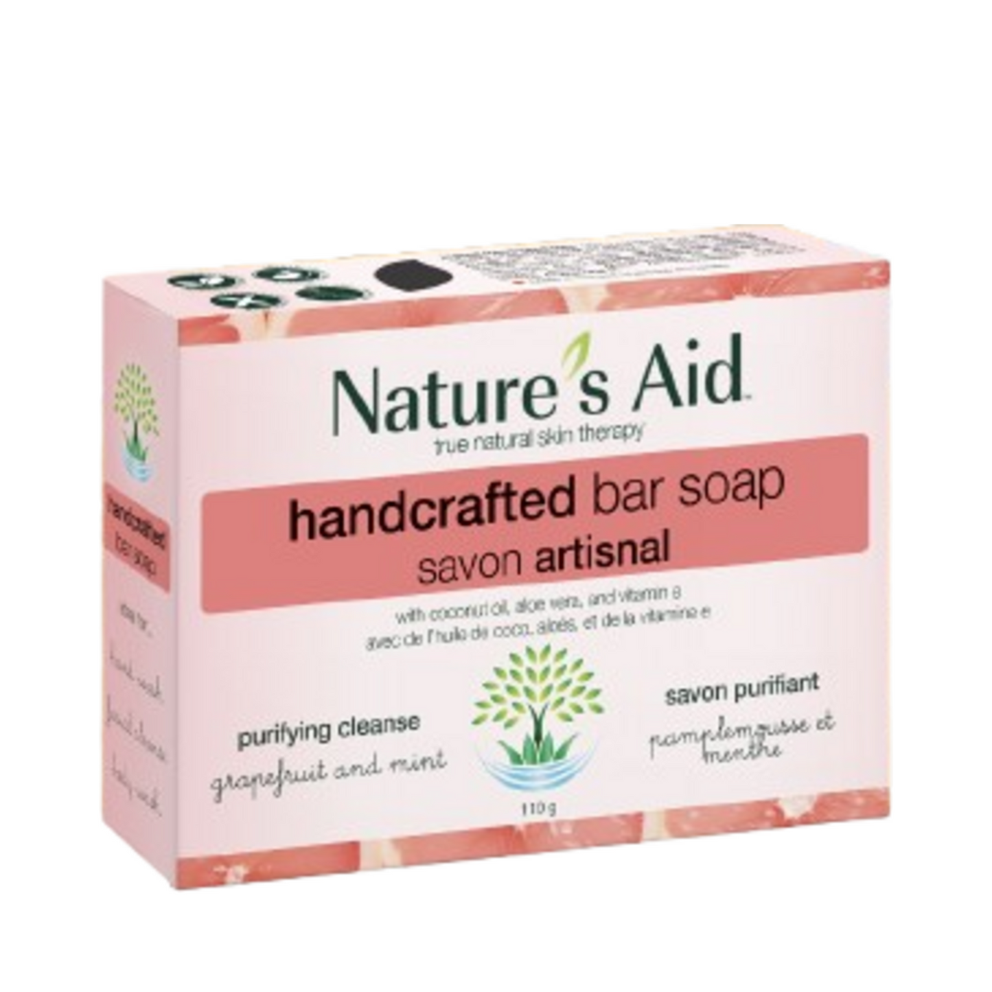 Nature's Aid Purifying Soap Bar - Grapefruit