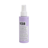 Verb Purple Leave-In Mist in a lavender 120 ml spray bottle, a leave-in hair treatment for toning and refreshing blonde hair